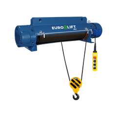 EURO-LIFT CD1 1 т, 12 м Канатный стационарный тельфер