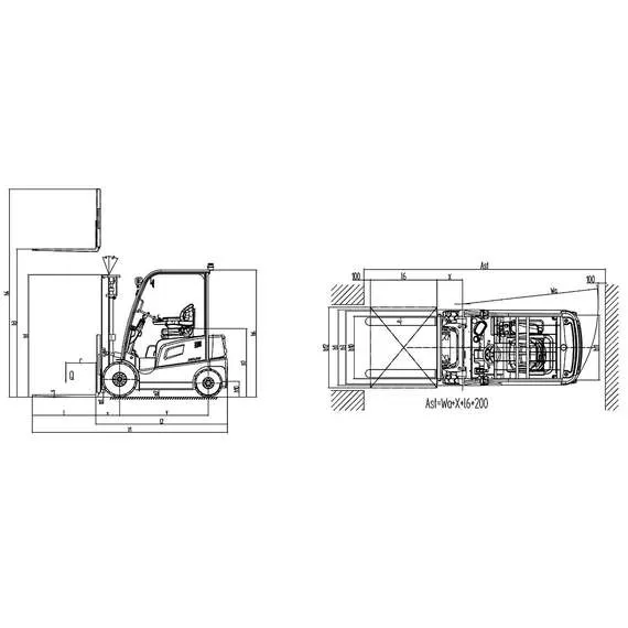 XILIN FB25R Li-ion 2500 кг 3 м Погрузчик электрический четырехопорный арт. FB25R 3 м в Ростове-на-Дону, Грузоподъемность: 2.5 тонны (2500 кг), Высота подъема вил, м.: 3 м, Тип батареи: Li-ion, литий-ионная купить по выгодной цене 100kwatt.ru