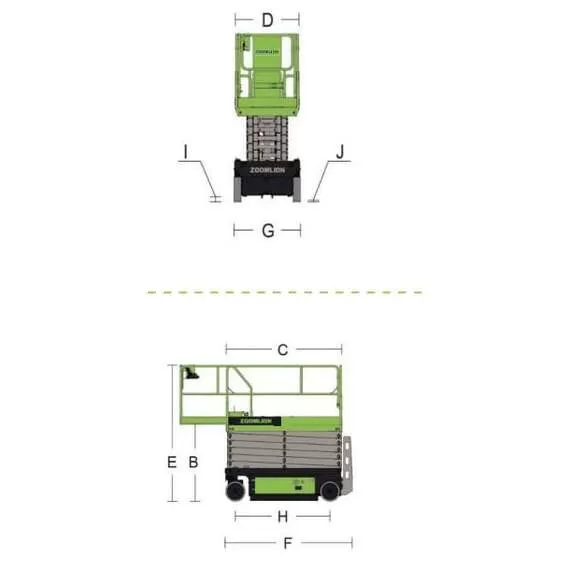 ZOOMLION ZS0808DC 230 кг 8 м Подъемник ножничный аккумуляторный в Ростове-на-Дону, Грузоподъемность: 230 кг, Высота подъема, м.: 8 м, Тип питания: аккумуляторные (DC), Напряжение: 12 В, Тип батареи: Кислотная, обслуживаемая купить по выгодной цене 100kwatt.ru