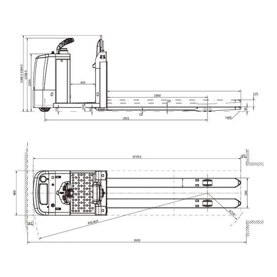 HANGCHA CJD25-AC2-L 2,5 т Подборщик заказов в Ростове-на-Дону, Грузоподъемность: 2.5 тонны (2500 кг), Высота подъема, м.: 125 мм, Длина вил: 1150 мм купить по выгодной цене 100kwatt.ru