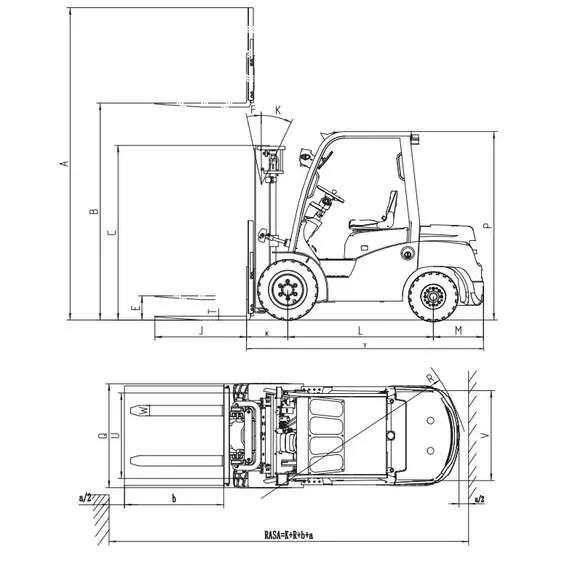 EP CPCD25T8 SS FFL 2500 кг 4,8 м Дизельный погрузчик, двигатель Mitsubishi, свободный ход вил, боковое смещение каретки в Ростове-на-Дону, Грузоподъемность: 2.5 тонны (2500 кг), Высота подъема вил, м.: 4.8 м, Производитель двигателя: Mitsubishi купить по выгодной цене 100kwatt.ru