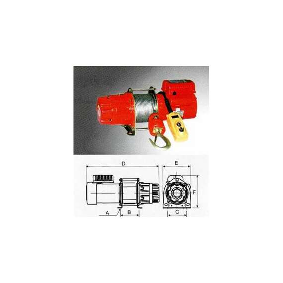 ZITREK Лебедка KDJ-300E 001-5419 в Ростове-на-Дону купить по выгодной цене 100kwatt.ru