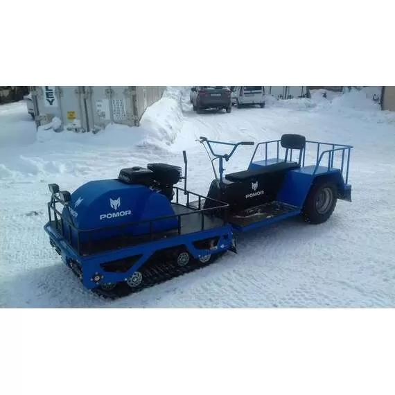 Pomor Х2 K18,5 Мотобуксировщик с реверс-редуктором в Ростове-на-Дону купить по выгодной цене 100kwatt.ru