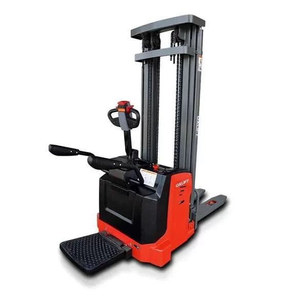 OXLIFT BX-3020 Cамоходный штабелер с платформой для оператора 3 м 2000 кг в Ростове-на-Дону купить по выгодной цене 100kwatt.ru