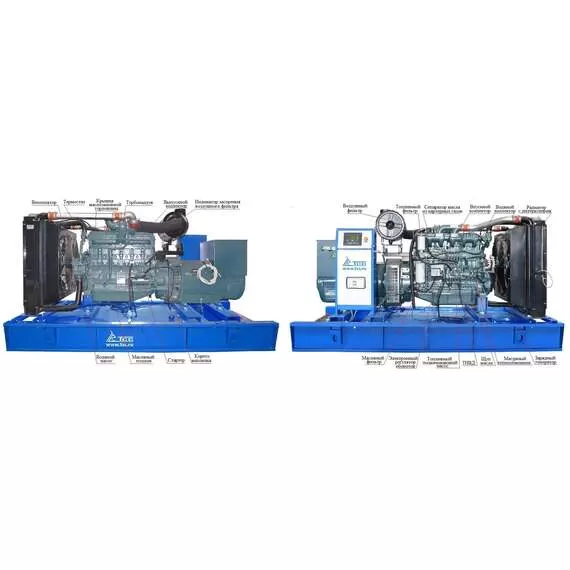 ТСС Prof DOOSAN TDO 330MC АД-240С-Т400-1РМ17 (Mecc Alte) Дизельный генератор в Ростове-на-Дону купить по выгодной цене 100kwatt.ru