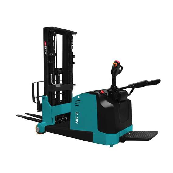 PROLIFT PRO SRV 2055 Самоходный штабелер с противовесом 2 т 5,5 м (с платформой) в Ростове-на-Дону, Грузоподъемность: 2 тонны (2000 кг), Высота подъема вил, м.: 5.5 м купить по выгодной цене 100kwatt.ru